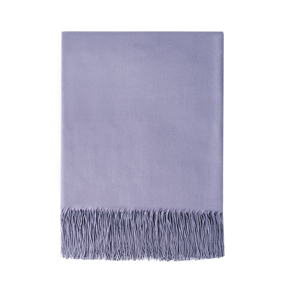 Faux Cashmere Throw Blanket